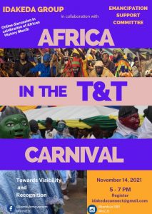 Africa in the T&T Carnival: Towards Visibility and Recognition